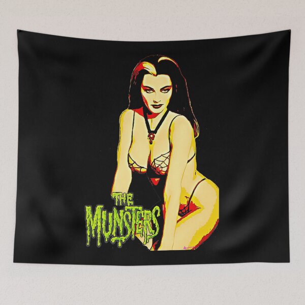 Item preview, The Munsters Pinup Style Lily Pose designed and sold by JulieHampto.
