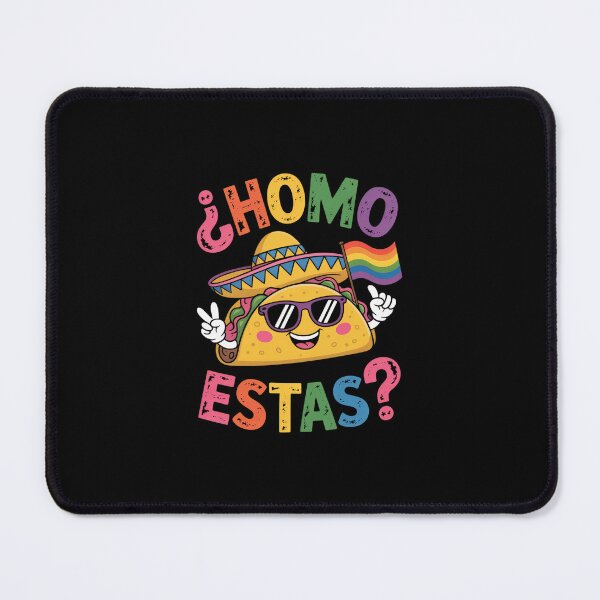 Item preview, Homo Estas Taco Rainbow Flag Sunglasses Lgbt designed and sold by ChristopStano.