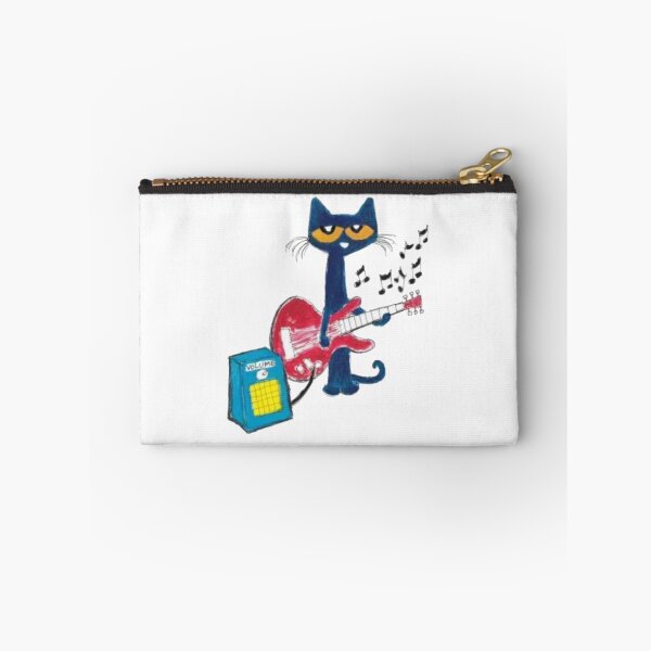 Item preview, Pete the cat Cool Cat Jamming on a Red Guitar   designed and sold by fo-ngika.