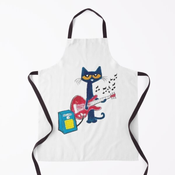 Item preview, Pete the cat Cool Cat Jamming on a Red Guitar   designed and sold by fo-ngika.