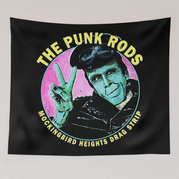 Item preview, The Munsters Punk Rods Herman Peace designed and sold by JulieHampto.