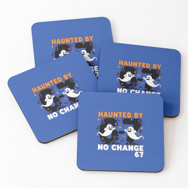 Item preview, ? Haunted By 67 - No Change Retro Ghost Halloween Design designed and sold by StarprintTees.