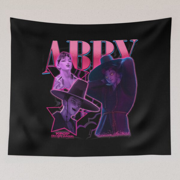 Item preview, Kpop Demon Hunters Halloween Abby Showcase Y2K Style Poster  designed and sold by Teresa Kamden.
