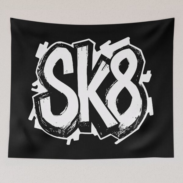 Item preview, Graffiti SK8 — Street Skate Style Design designed and sold by SleekLineSketches.