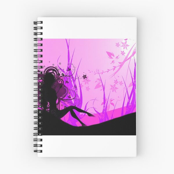 Aperçu de l'œuvre Fantasy Gril Rose et Noir créée et vendue par RMSphoto.