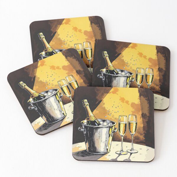 Item preview, Champagne For Two designed and sold by Finding Fortuity.