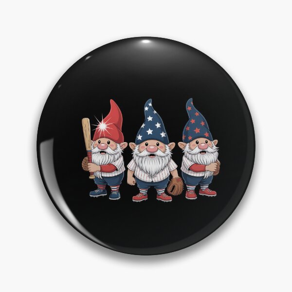 Item preview, Gnome Baseball Sports Player Game designed and sold by NewIdeasSArt.