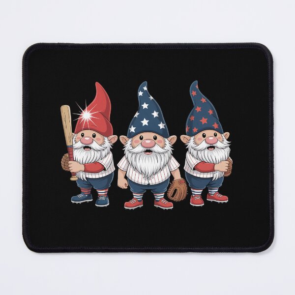 Item preview, Gnome Baseball Sports Player Game designed and sold by NewIdeasSArt.