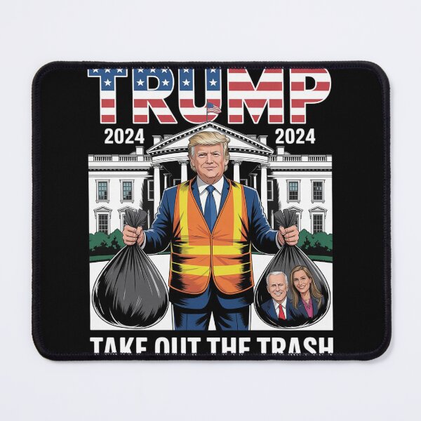 Item preview, Trump 2024 Take Out The Trash Trump Garbage Man designed and sold by KonstanKoraner.