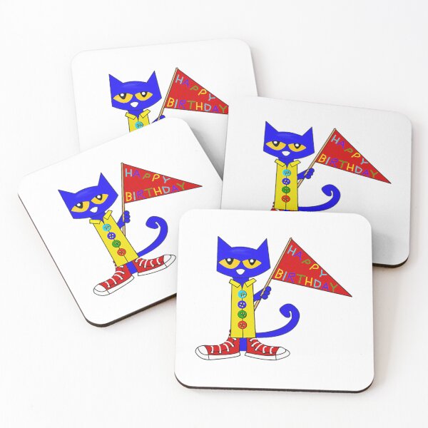 Item preview, Pete the Cat happy birthday   designed and sold by fo-ngika.