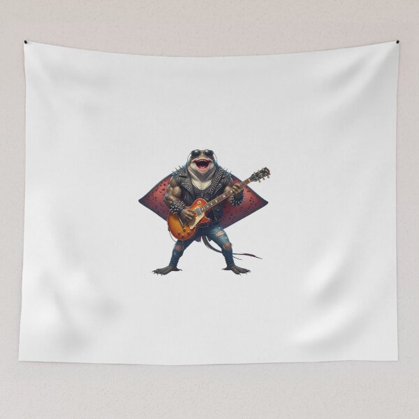 Item preview, funny, animal rock star, rockmusic, Rock the world, love the nature, My Dear Friends, Merry Christmas, Music Lover Gift, Animal Harmony designed and sold by chipmuckdesignn.