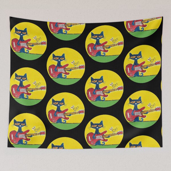 Item preview, Pete the cat children vintage kiity cute love cat  designed and sold by fo-ngika.