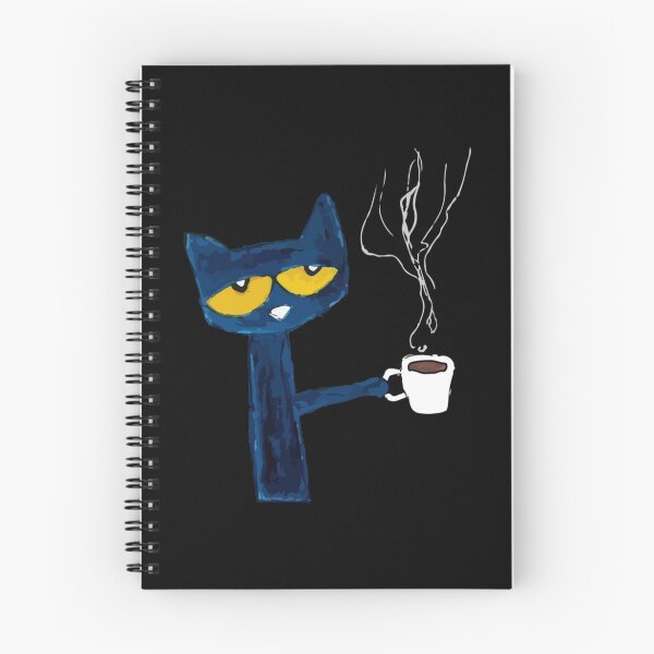 Item preview, Pete the cat funny black cat drink coffee   designed and sold by fo-ngika.