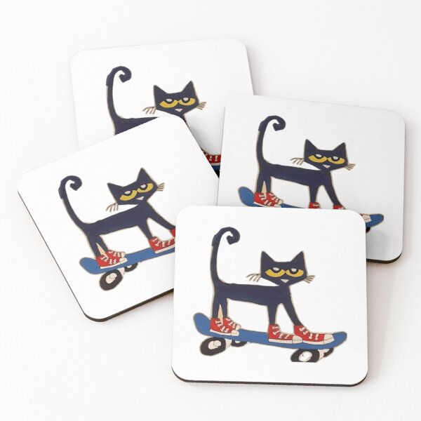 Item preview, Pete the cat kid cat funny vintage children  designed and sold by fo-ngika.