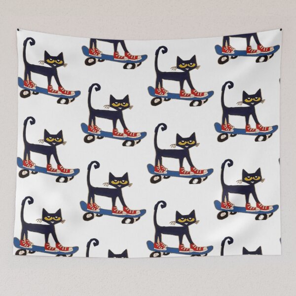 Item preview, Pete the cat kid cat funny vintage children  designed and sold by fo-ngika.