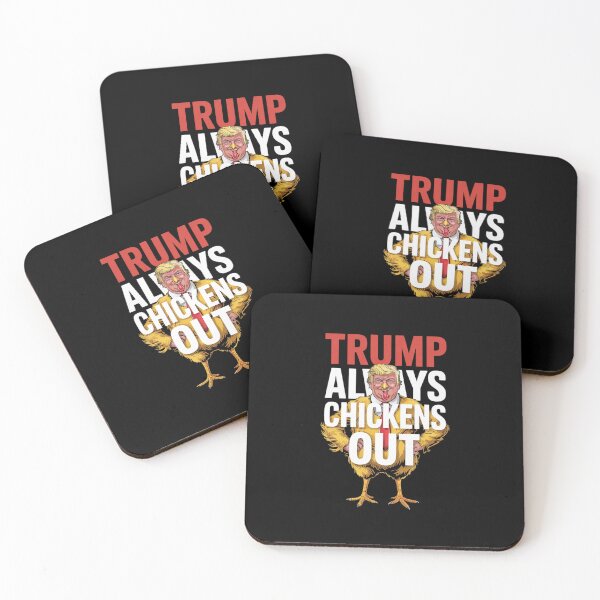 Item preview, Trump Always Chickens Out Trump Taco once a chicken  designed and sold by KonstanKoraner.