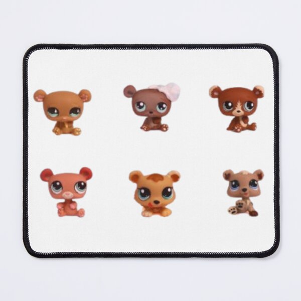 Item preview, Littlest pet shop brown bears designed and sold by monkey zone.