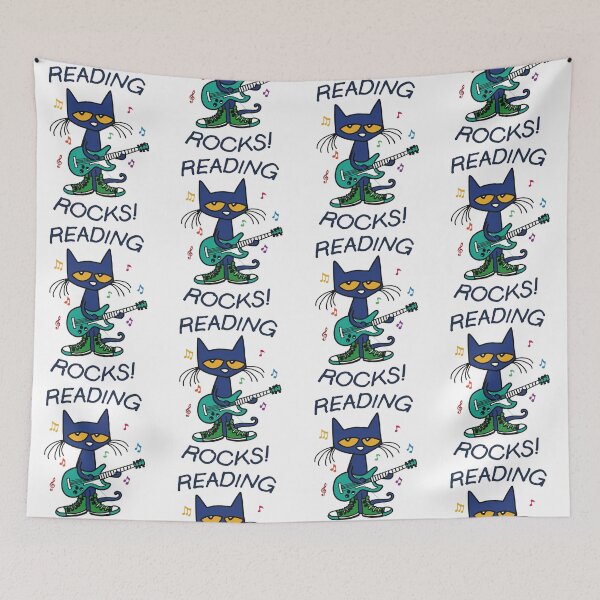 Item preview, Pete the cat  Reading rocks   designed and sold by fo-ngika.