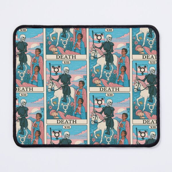 Item preview, Trans Death Tarot – Transformation & Rebirth designed and sold by PrideDownUnder.