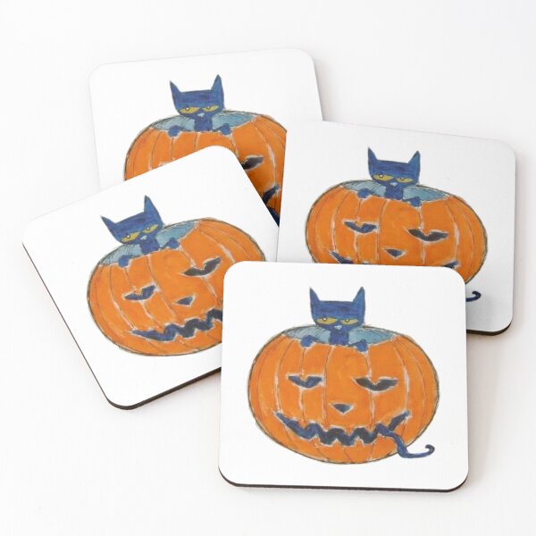 Item preview, pete the cat in a pumpkin   designed and sold by fo-ngika.