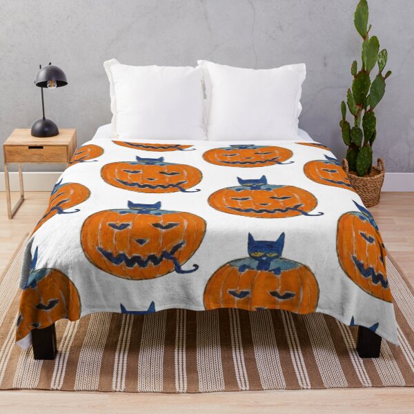 Item preview, pete the cat in a pumpkin   designed and sold by fo-ngika.
