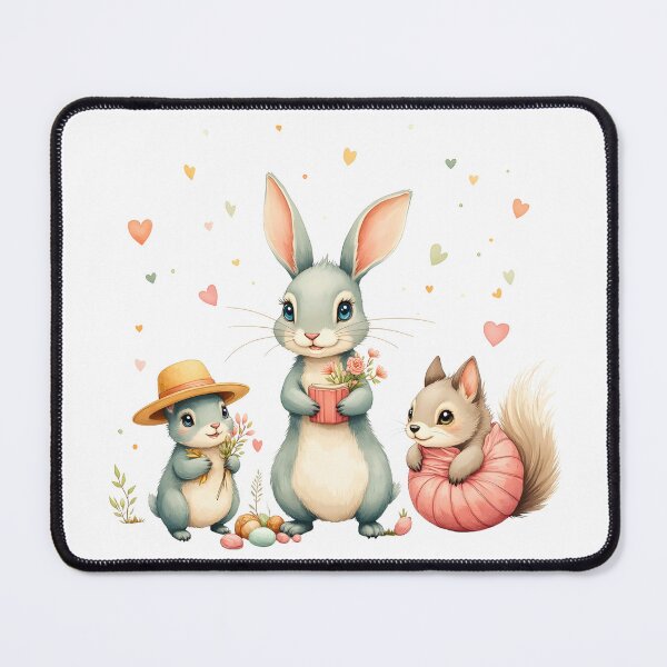 Item preview, Rabbit and friends: Bouncing Bunnies Together! designed and sold by Petalandfur.