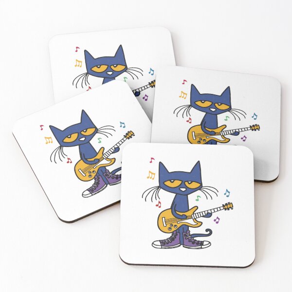 Item preview, Pete the cat playing guitar   designed and sold by fo-ngika.