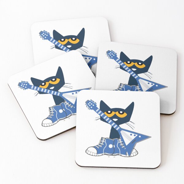 Item preview, Pete the cat rocking in blue shoes and blue guitar   designed and sold by fo-ngika.