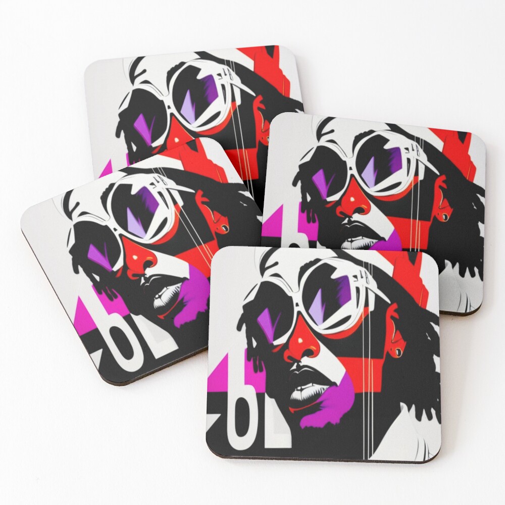 Item preview, Coasters (Set of 4) designed and sold by Roxbuc.