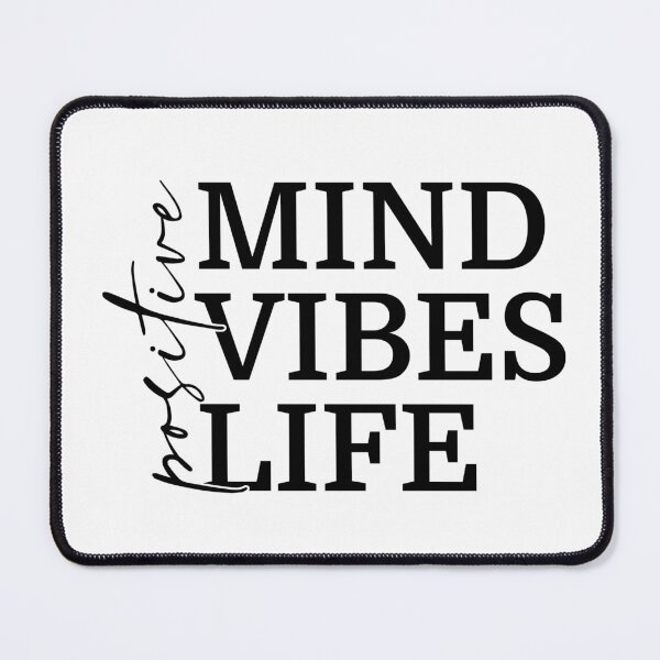 Item preview, Positive Mind Positive Life – Flowing Boho Affirmation designed and sold by AuraByMarv.