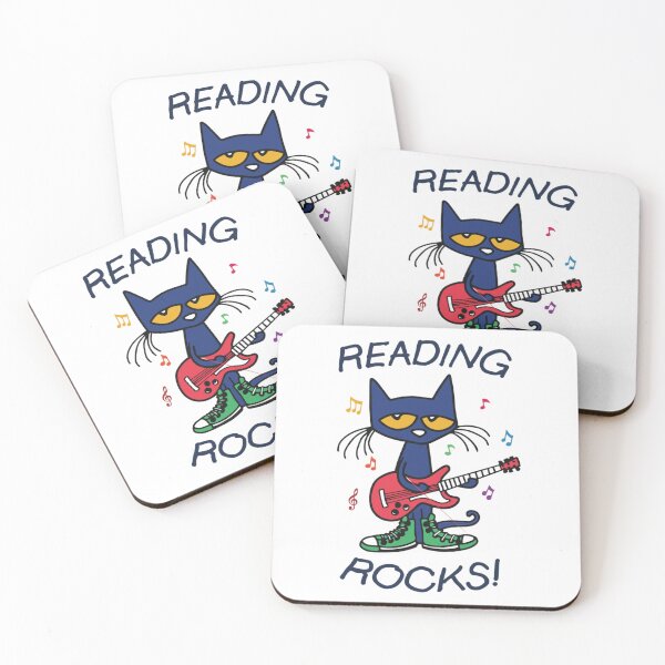 Item preview, Pete the cat Reading rocks !   designed and sold by fo-ngika.