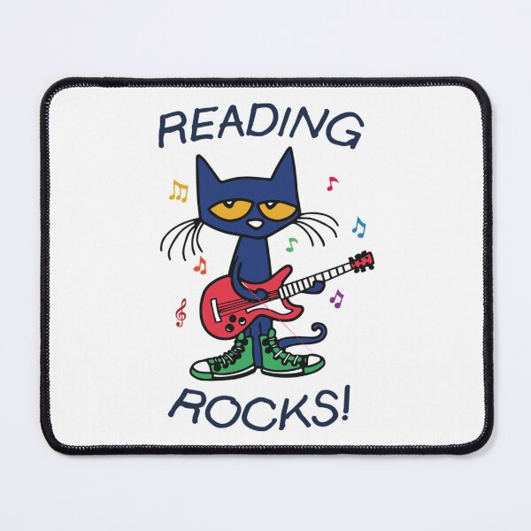 Item preview, Pete the cat Reading rocks !   designed and sold by fo-ngika.