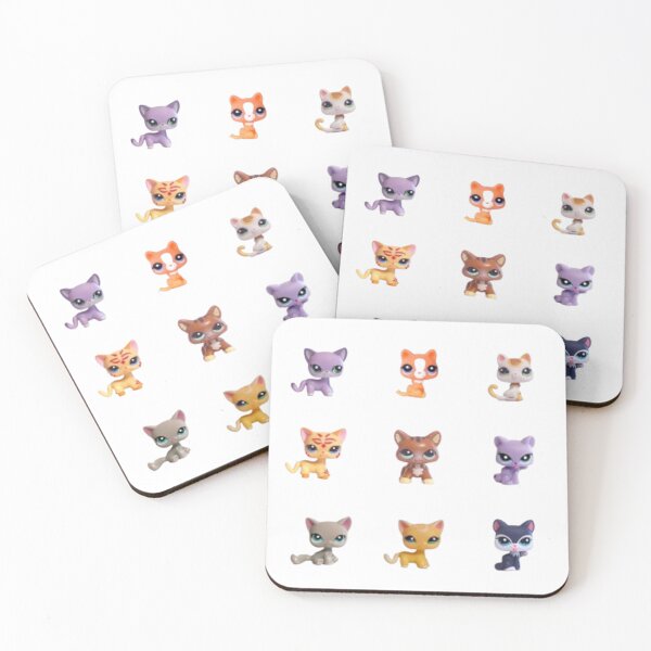 Item preview, Littlest pet shop kitties designed and sold by monkey zone.