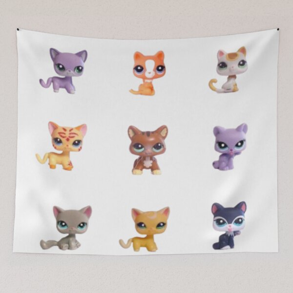 Item preview, Littlest pet shop kitties designed and sold by monkey zone.