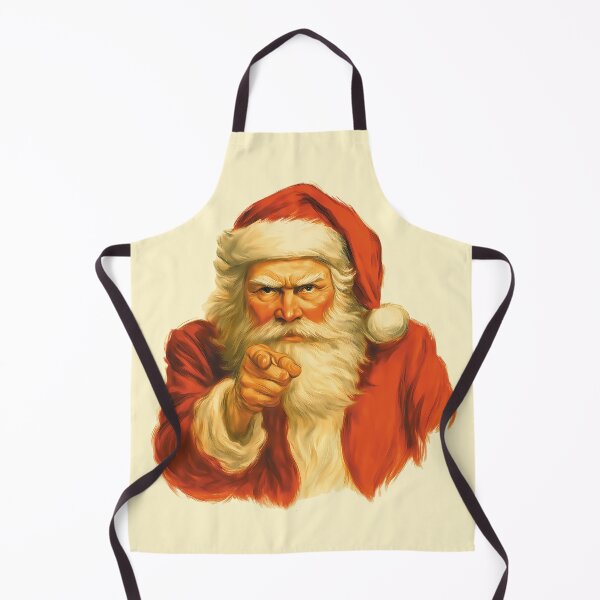 Item preview, Christmas Humor Angry Santa Claus Pointing Vintage designed and sold by charlypicazo.