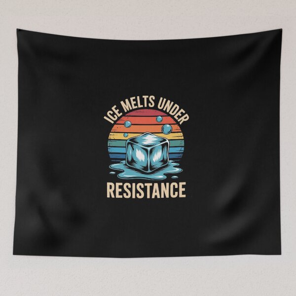 Item preview, Ice Melts Under Resistance designed and sold by ChristopStano.