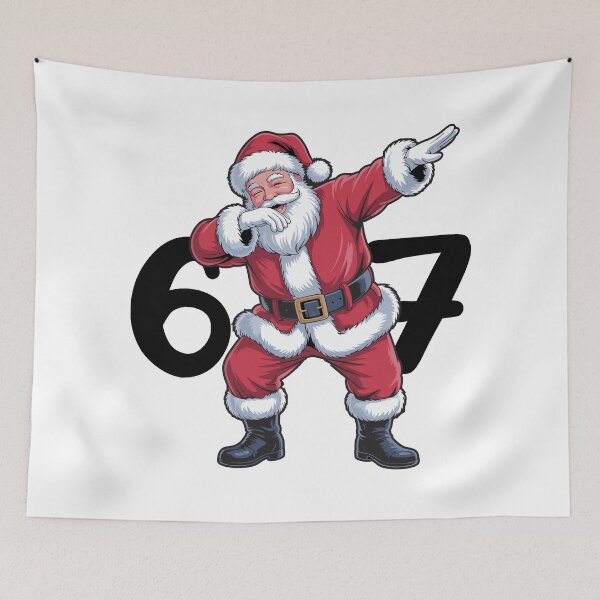 Item preview, Santa Dab Pose – Christmas Humor 6 7 Design designed and sold by TipTop GFX.