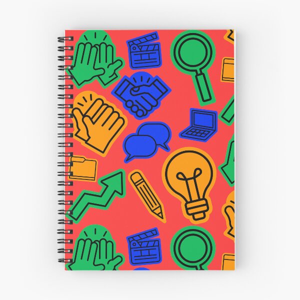 Item preview, Innovation & Ideas Pattern - Business Creativity Lightbulb Symbols Design designed and sold by VAGABOND12.