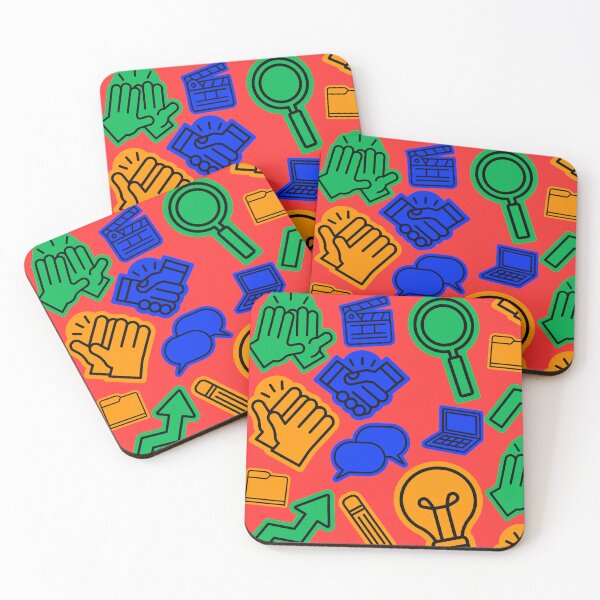 Item preview, Innovation & Ideas Pattern - Business Creativity Lightbulb Symbols Design designed and sold by VAGABOND12.
