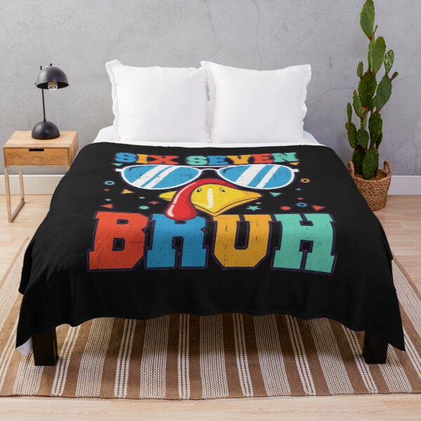 Item preview, Six Seven Bruh - Cool Turkey Thanksgiving Meme designed and sold by StarprintTees.