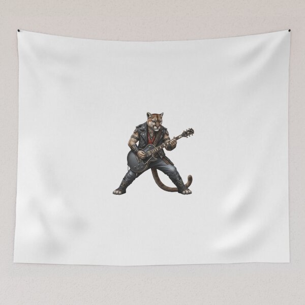 Item preview,  funny, animal rock star, rockmusic, Rock the world, love the nature, My Dear Friends, Merry Christmas, Music Lover Gift, Animal Harmony designed and sold by chipmuckdesignn.