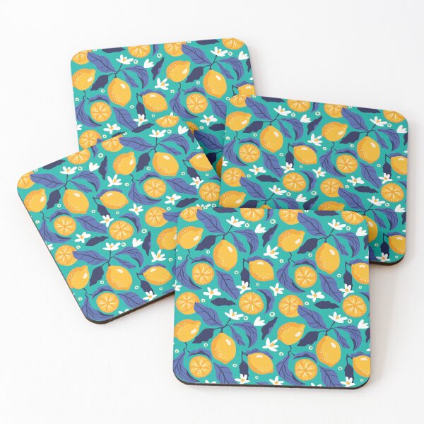 Item preview, Amalfi, lemon, citrus, hand drawn seamless pattern, decoration, textile pattern, cover design, print designed and sold by NatalkaP.