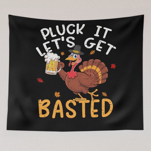 Item preview, Lets Happy It Thanksgiving Get Holiday Vintage Pluck Quote Basted designed and sold by HollyShabero.