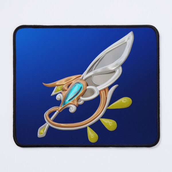 Item preview, Golden Bird Shedding Artifact Genshin Impact Fanart designed and sold by Phloxy-Fables.