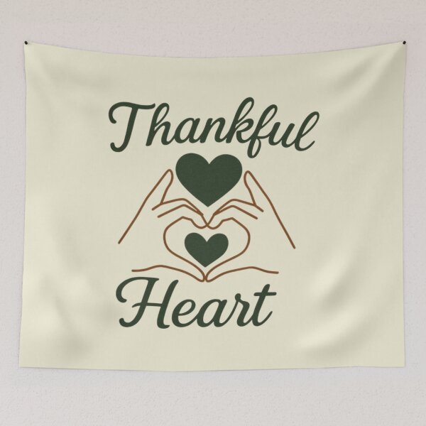 Item preview, Thankful Heart  | Thanksgiving Shirt | Gratitude & Love Tee designed and sold by ObeisanceEternal.