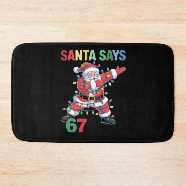 Item preview, Santa Six Happy Seven Retro Santa Claus Bruh Says Holiday designed and sold by ChadnoSmith.