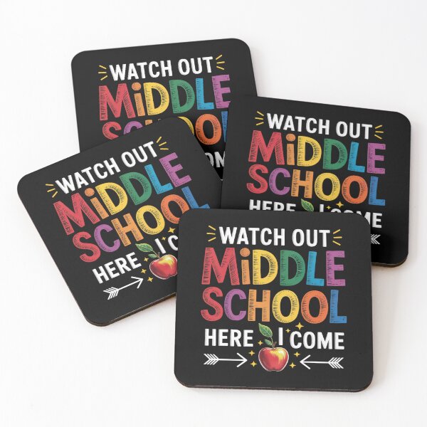 Item preview, Watch Out Middle School Here I Come Back To School designed and sold by JonGogue.