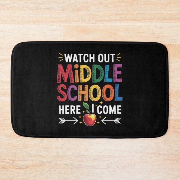 Item preview, Watch Out Middle School Here I Come Back To School designed and sold by JonGogue.