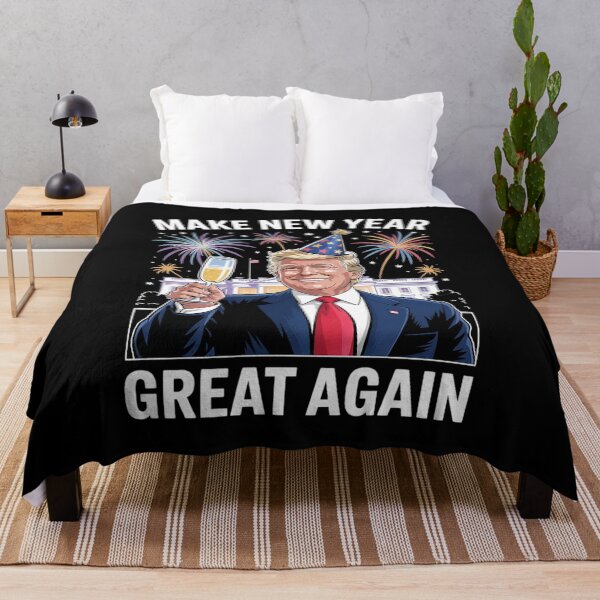 Item preview, Trump Make New Year Great Again Happy New Years Eve Day designed and sold by KonstanKoraner.
