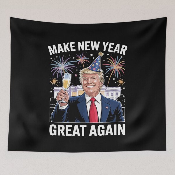 Item preview, Trump Make New Year Great Again Happy New Years Eve Day  designed and sold by KonstanKoraner.
